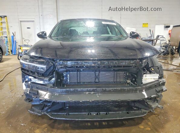 1HGCY2F57PA055989 2023 HONDA ACCORD Черный Вид спереди