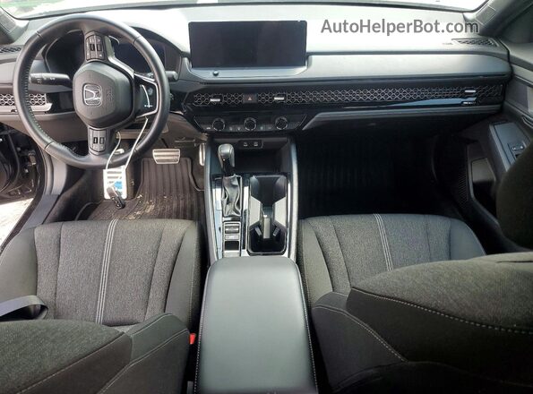 1HGCY2F57PA063056 2023 HONDA ACCORD Black Вид панелі приладів