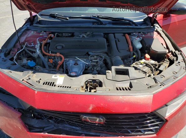 1HGCY2F57RA003135 2024 HONDA ACCORD Red Vista interior trasera