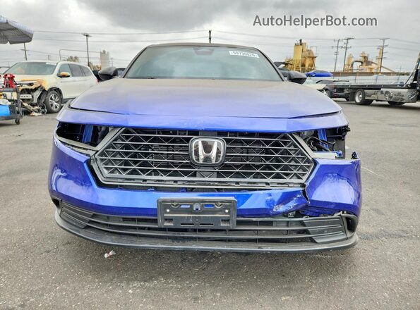 1HGCY2F57RA044493 2024 HONDA ACCORD Blue Դիմացի տեսք