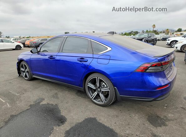 1HGCY2F57RA044493 2024 HONDA ACCORD Blue Հետևի ձախ