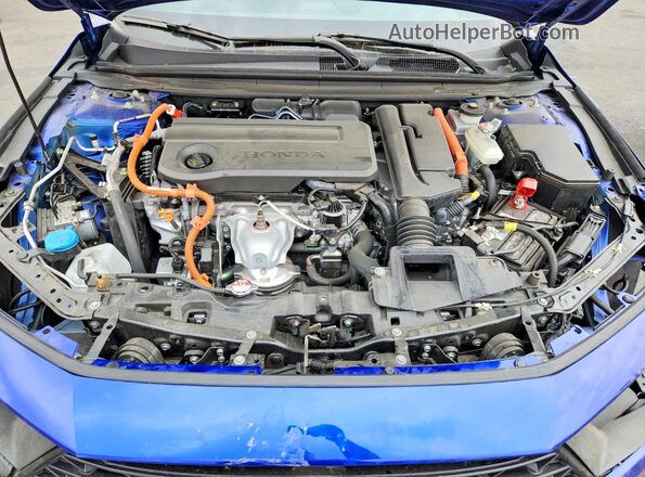 1HGCY2F57RA044493 2024 HONDA ACCORD Blue Սալոնի հետևի տեսք