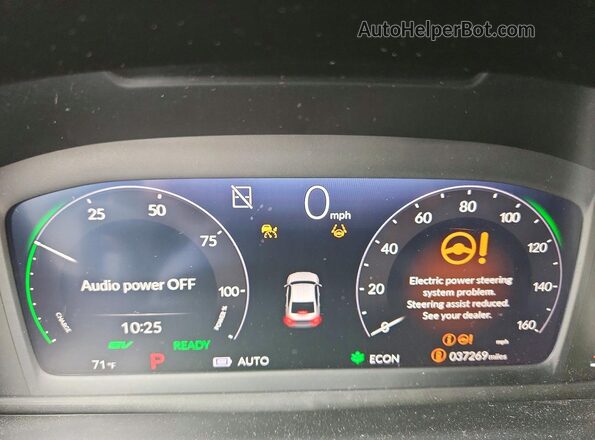 1HGCY2F57RA044493 2024 HONDA ACCORD Blue Սարքավորումների վահանակի տեսք