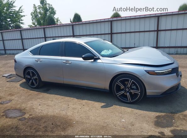 1HGCY2F57RA054022 2024 HONDA ACCORD Silver Սալոնի 360 աստիճան տեսք