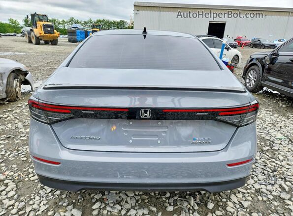 1HGCY2F57RA085836 2024 HONDA ACCORD Gray უკანა ხედი