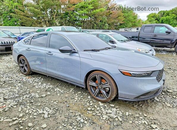 1HGCY2F57RA085836 2024 HONDA ACCORD Gray წინა მარჯვენა
