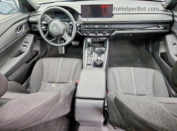 1HGCY2F57RA085836 2024 HONDA ACCORD Gray წინა პანელის ხედი