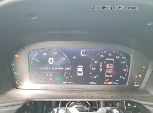 1HGCY2F57RA094911 2024 HONDA ACCORD White ხელსაწყოთა პანელის ხედი