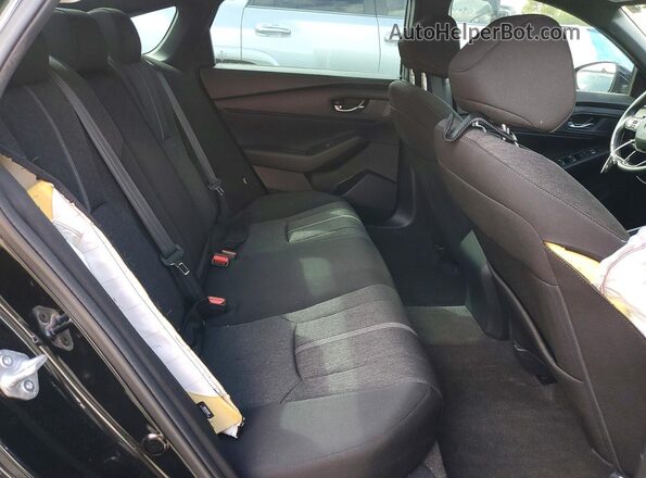 1HGCY2F58PA002203 2023 HONDA ACCORD Black Rear seats view