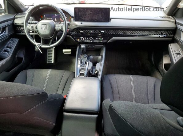1HGCY2F58PA002203 2023 HONDA ACCORD Black Dashboard view
