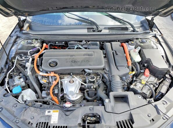 1HGCY2F58PA002203 2023 HONDA ACCORD Black Rear interior view