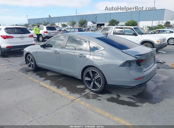 1HGCY2F58PA040742 2023 HONDA ACCORD Gray Trasero izquierdo