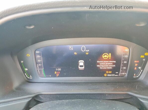 1HGCY2F58PA047335 2023 HONDA ACCORD Black Instrument cluster view