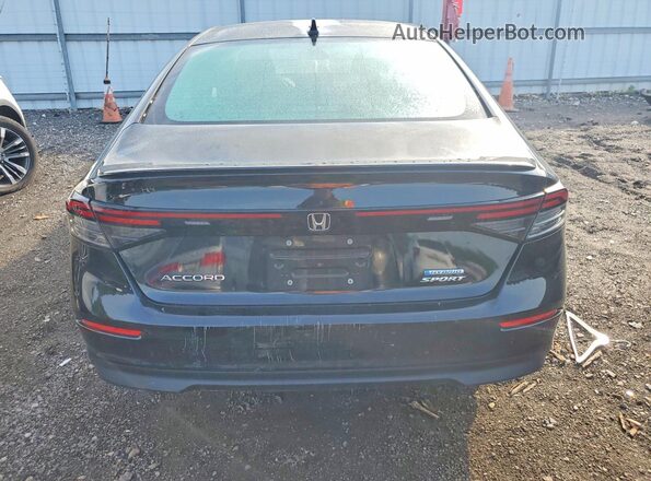 1HGCY2F58PA047335 2023 HONDA ACCORD Black Rear view
