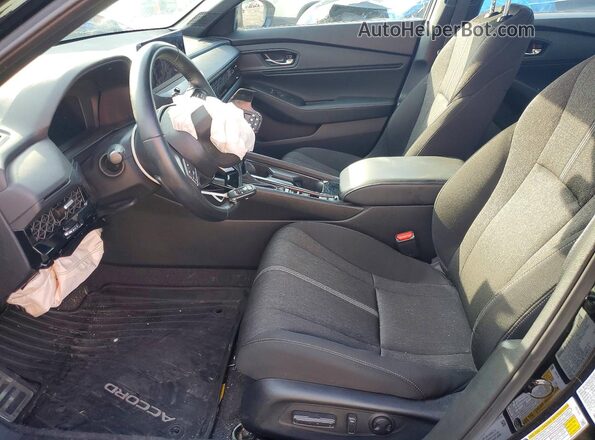 1HGCY2F58PA047335 2023 HONDA ACCORD Black Front interior view