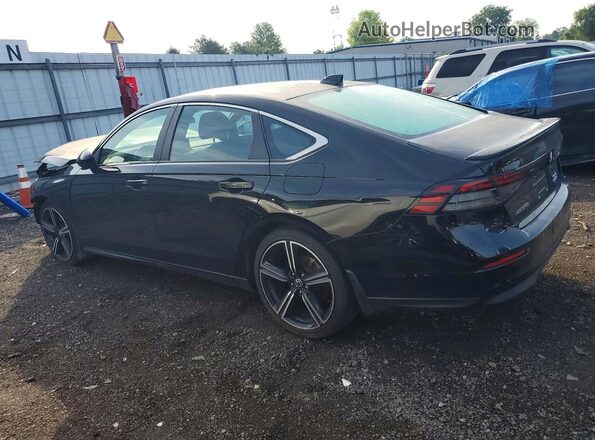 1HGCY2F58PA047335 2023 HONDA ACCORD Black Rear left