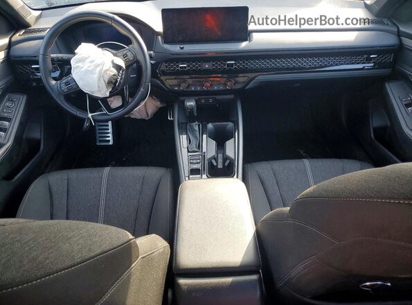 1HGCY2F58PA047335 2023 HONDA ACCORD Black Dashboard view