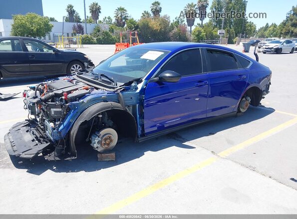 1HGCY2F58RA022132 2024 HONDA ACCORD Blue Front left