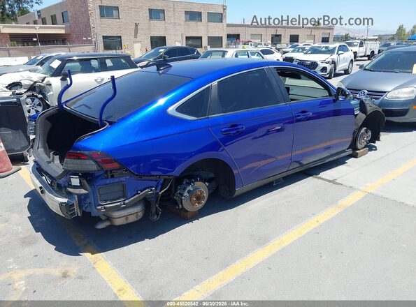 1HGCY2F58RA022132 2024 HONDA ACCORD Blue Rear right