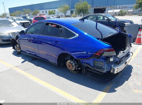 1HGCY2F58RA022132 2024 HONDA ACCORD Blue Rear left