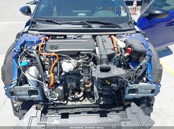 1HGCY2F58RA022132 2024 HONDA ACCORD Blue Rear view