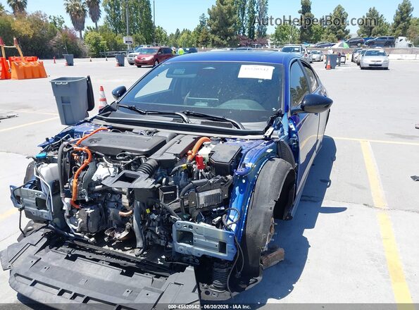 1HGCY2F58RA022132 2024 HONDA ACCORD Blue Front view