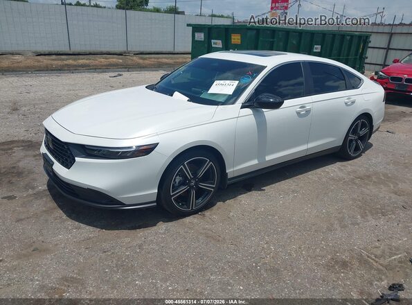 1HGCY2F58RA075378 2024 HONDA ACCORD White Передня ліва чверть
