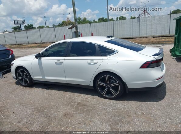 1HGCY2F58RA075378 2024 HONDA ACCORD White Панорамний вид салону 360°