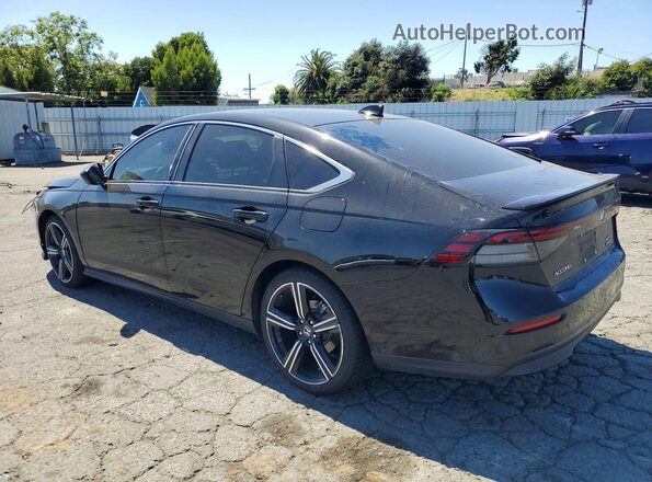 1HGCY2F58RA081097 2024 HONDA ACCORD Black Rear left