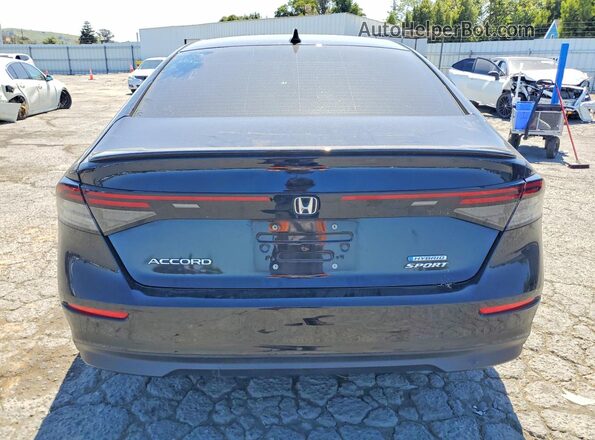 1HGCY2F58RA081097 2024 HONDA ACCORD Black Rear view