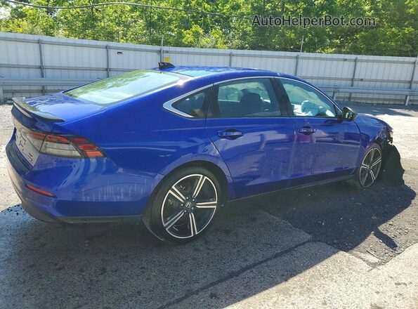 1HGCY2F58SA018054 2025 HONDA ACCORD Blue Задня права чверть