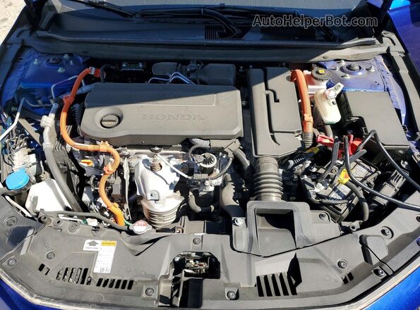 1HGCY2F58SA018054 2025 HONDA ACCORD Blue Вид задньої частини салону