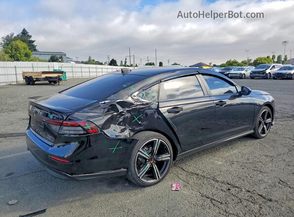 1HGCY2F58SA027532 2025 HONDA ACCORD Black Tył prawy