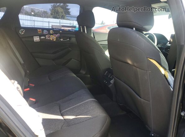 1HGCY2F58SA027532 2025 HONDA ACCORD Black Widok tylnych siedzeń