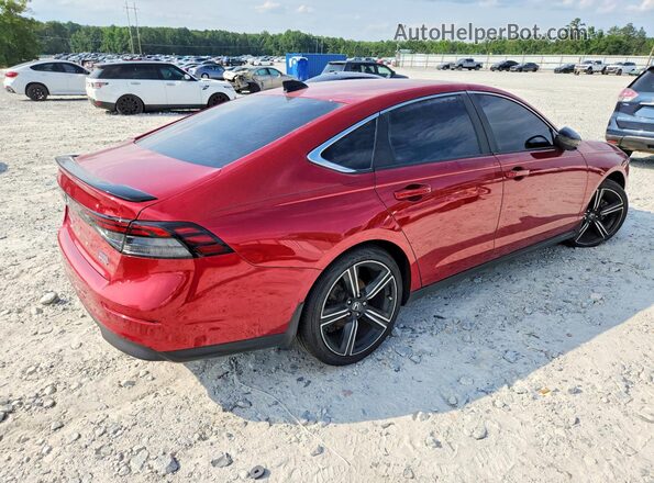 1HGCY2F59PA008950 2023 HONDA ACCORD Красный Задняя правая четверть