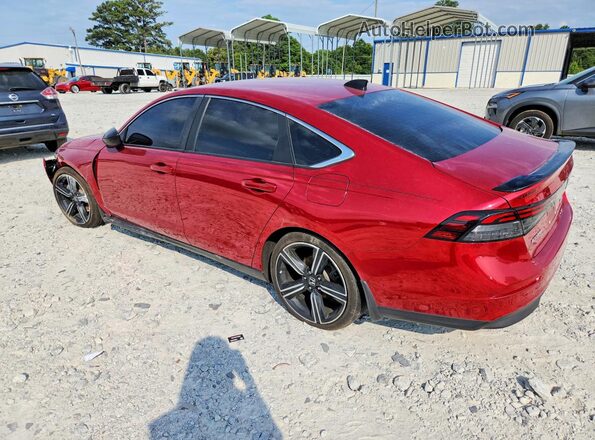 1HGCY2F59PA008950 2023 HONDA ACCORD Красный Задняя левая четверть