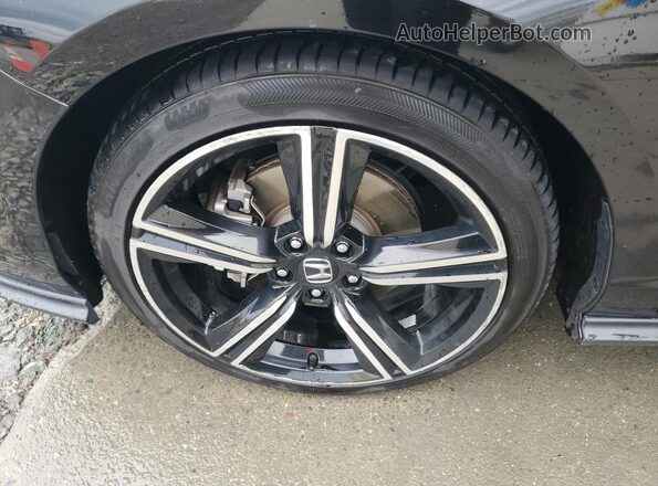 1HGCY2F59PA026235 2023 HONDA ACCORD Black Widok wnętrza 360 stopni