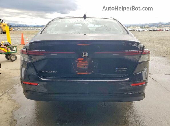 1HGCY2F59PA026235 2023 HONDA ACCORD Black Widok z tyłu