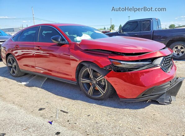 1HGCY2F59PA049837 2023 HONDA ACCORD Red Առջևի աջ