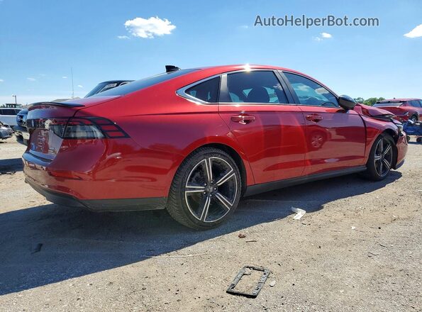 1HGCY2F59PA049837 2023 HONDA ACCORD Red Հետևի աջ