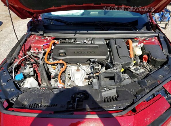 1HGCY2F59PA049837 2023 HONDA ACCORD Red Սալոնի հետևի տեսք
