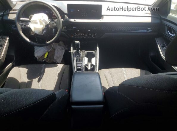 1HGCY2F59PA054116 2023 HONDA ACCORD Gray Widok deski rozdzielczej