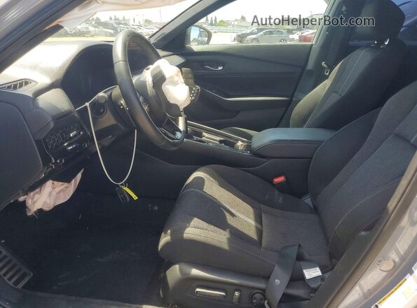 1HGCY2F59PA054116 2023 HONDA ACCORD Gray Widok wnętrza z przodu