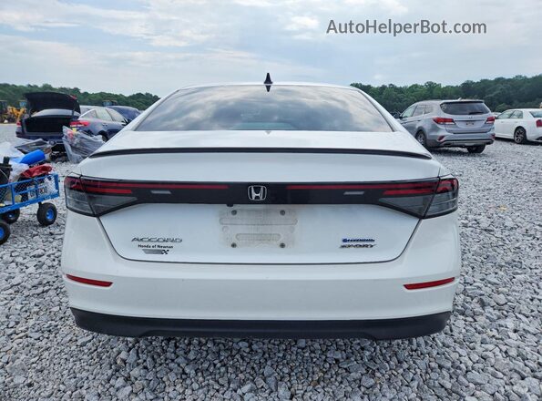 1HGCY2F59PA062555 2023 HONDA ACCORD White Հետևի տեսք