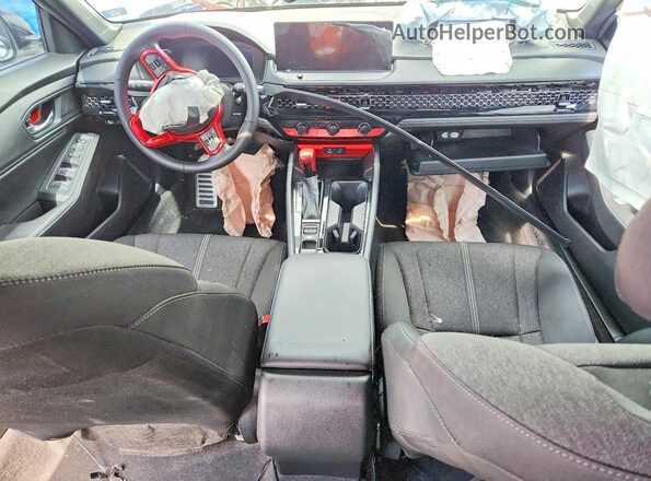 1HGCY2F59RA010927 2024 HONDA ACCORD White Вид панелі приладів