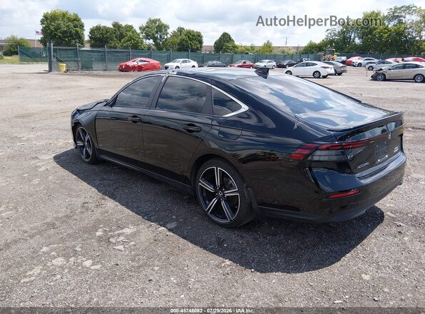 1HGCY2F59RA013651 2024 HONDA ACCORD Black Задня ліва чверть