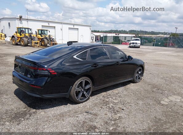 1HGCY2F59RA013651 2024 HONDA ACCORD Black Задня права чверть