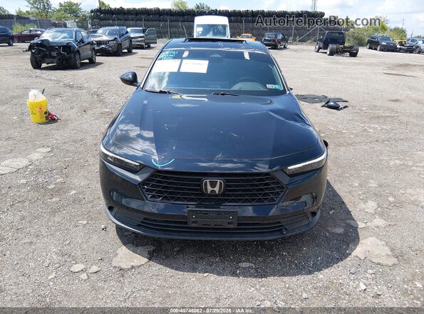 1HGCY2F59RA013651 2024 HONDA ACCORD Black Вид задньої частини салону