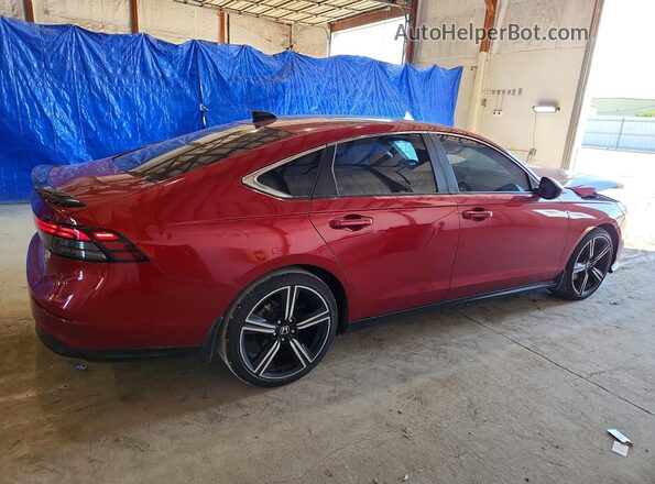 1HGCY2F59RA034256 2024 HONDA ACCORD Maroon Задня права чверть