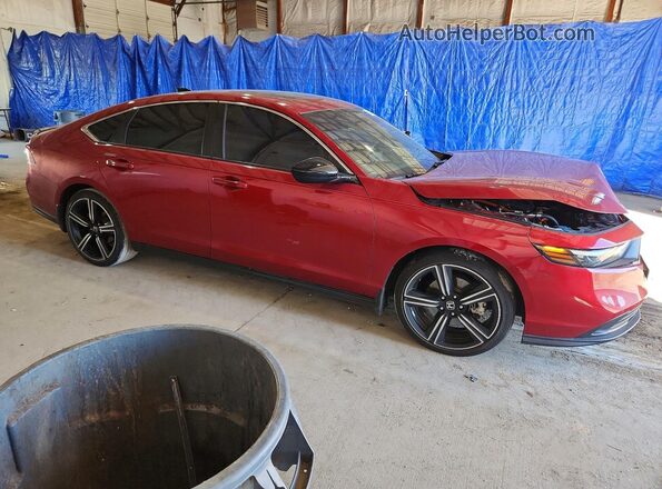 1HGCY2F59RA034256 2024 HONDA ACCORD Maroon Передня права чверть